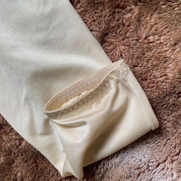 Vtg Slimlook by Smoothie size XL shapewear leggings nude beige Made of USA - Picture 7 of 7